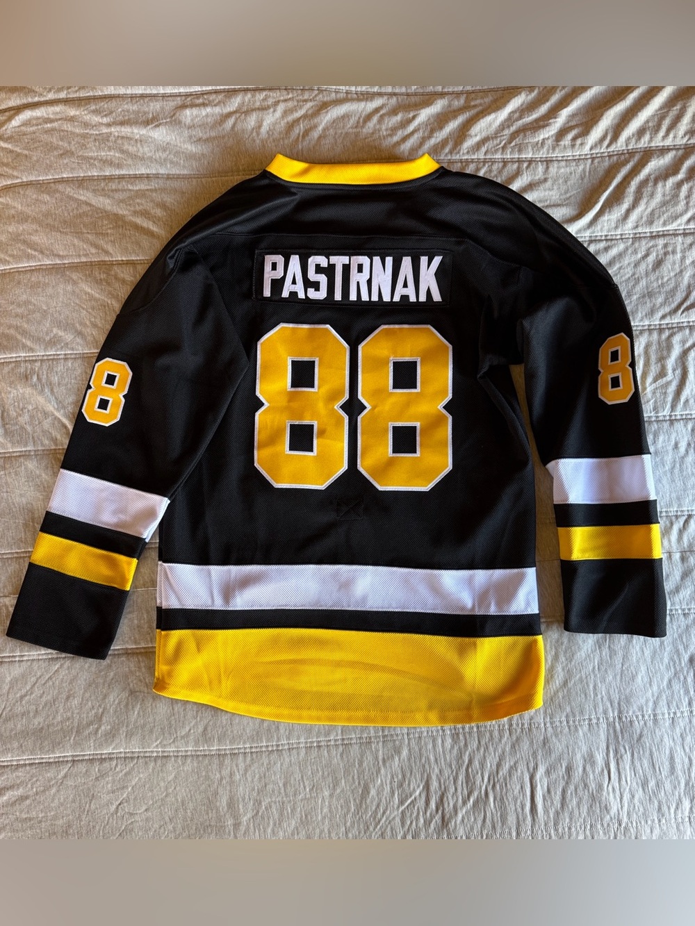 Boston Bruins Pastrnak 88 Hockey Jersey